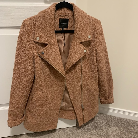 Sherpa Moto style jacket - Picture 1 of 3